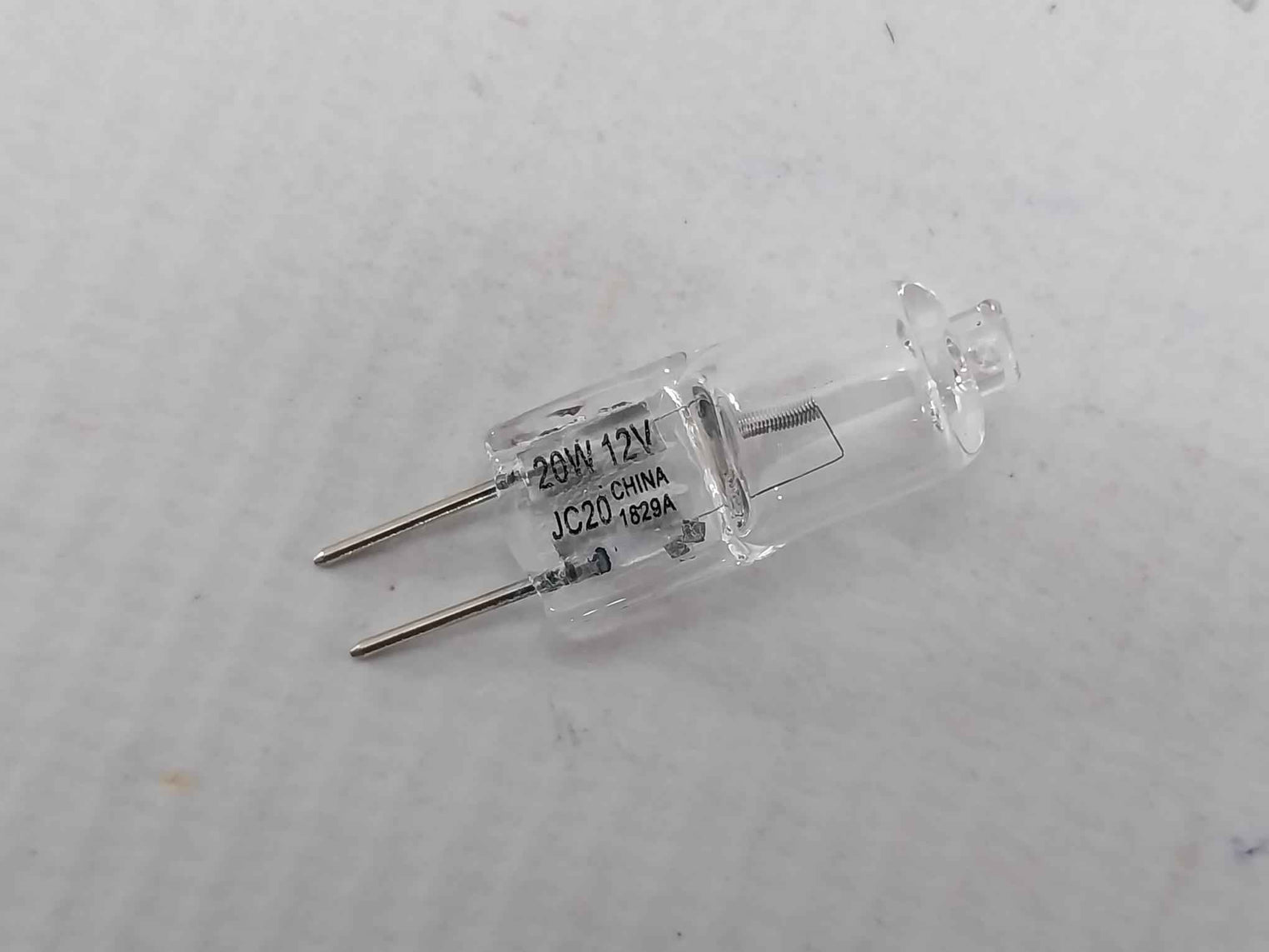 Lot Of 4X Damar 1829A Quartz Capsule Lamp Bulb T3 Shape G4 Base 20W 12V