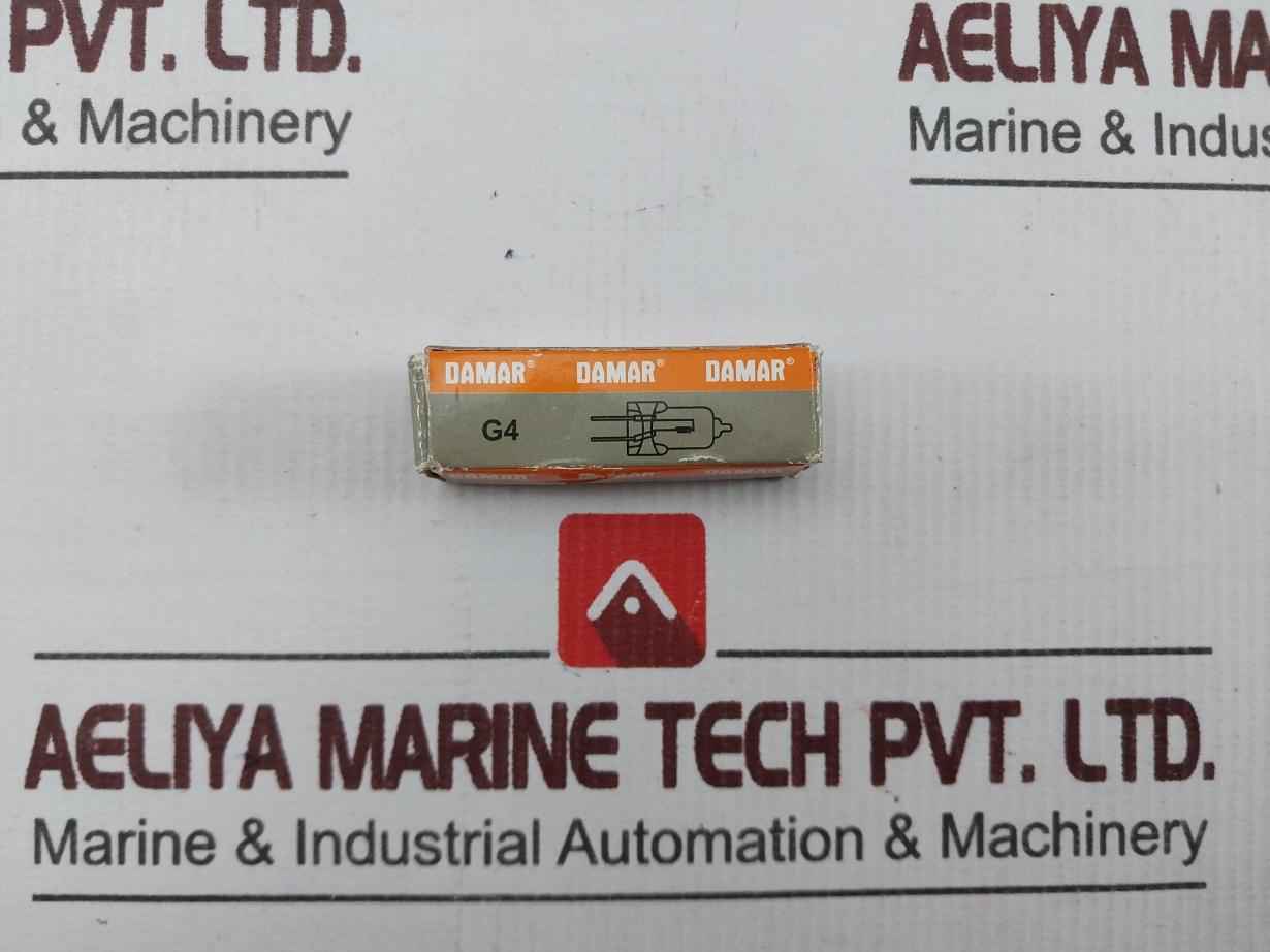 Lot Of 4X Damar 1829A Quartz Capsule Lamp Bulb T3 Shape G4 Base 20W 12V