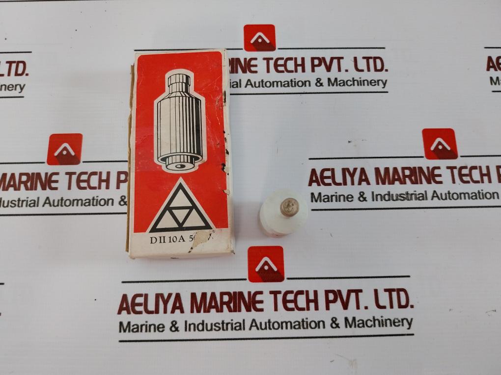 Lot Of 4X Dii Diazed Fuse 10A 500 Voltage