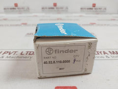 Lot of 4X Finder 40.52.8.110.0000 Miniature PCB Relay 8A 250V 110VAC