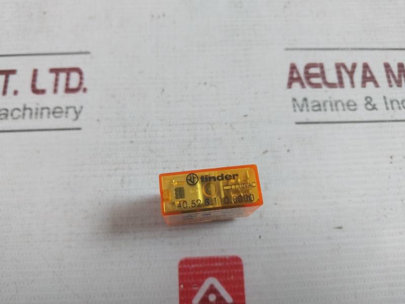 Lot of 4X Finder 40.52.8.110.0000 Miniature PCB Relay 8A 250V 110VAC
