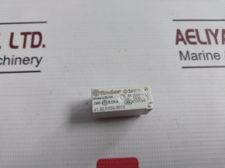 Lot of 4X FINDER 41.52.9.024.0010 Relay Socket 8A 250V