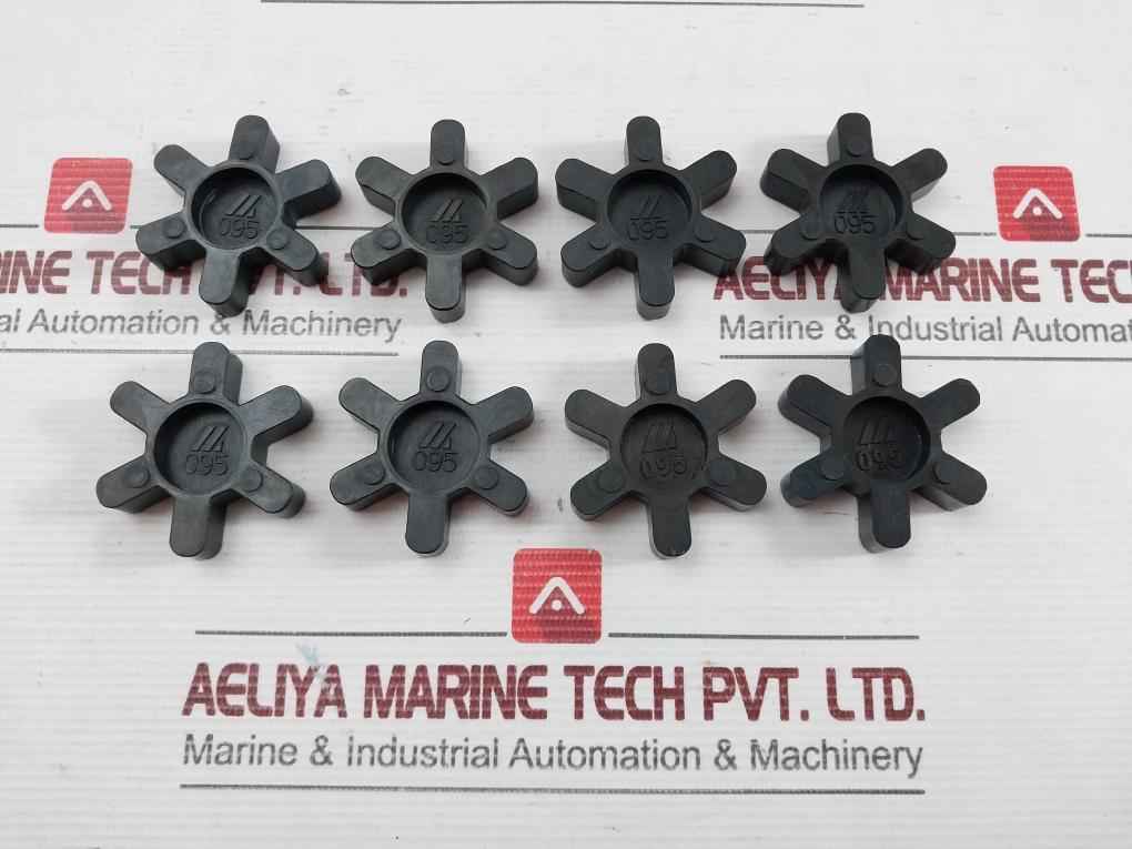 Lot Of 4X Flexible Spider Coupling 095 Martin
