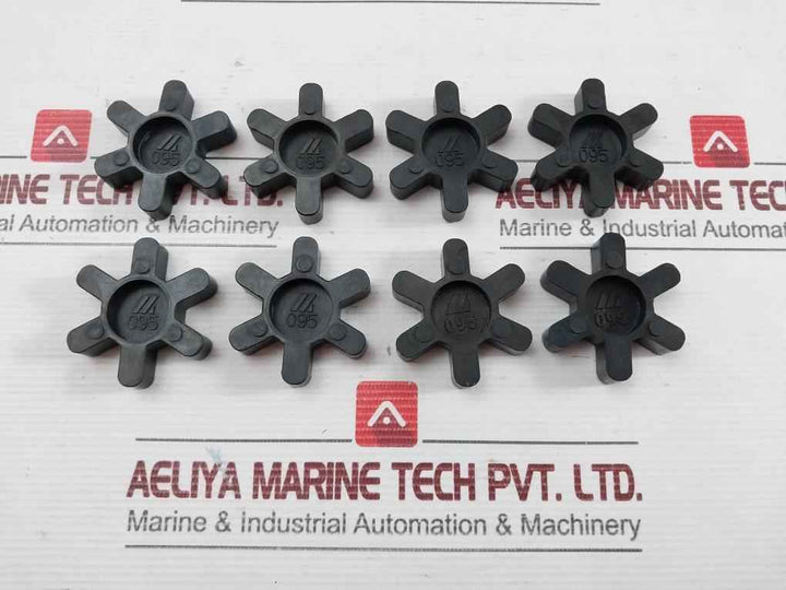 Lot Of 4X Flexible Spider Coupling 095 Martin