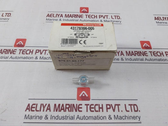 Lot of 13X HONEYWELL 43176366-005 H-Restriction007”/0,177MM+Slip-On Barb Con