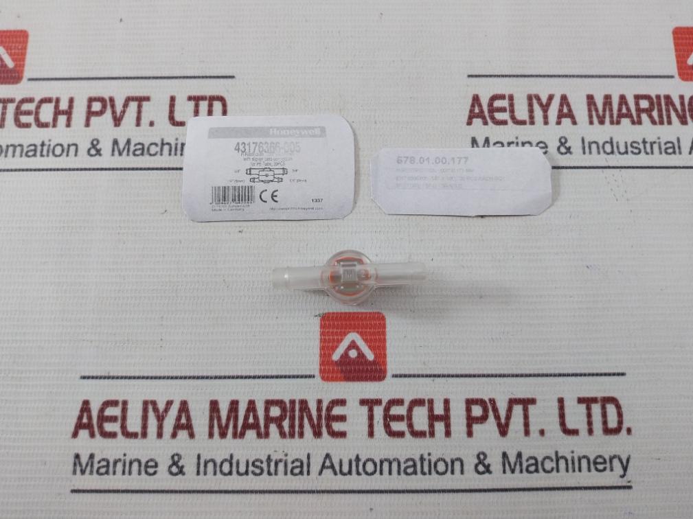 Lot of 4X Honeywell 43176366-005 H-Restriction 007”/0,177MM+Slip-On Barb Con