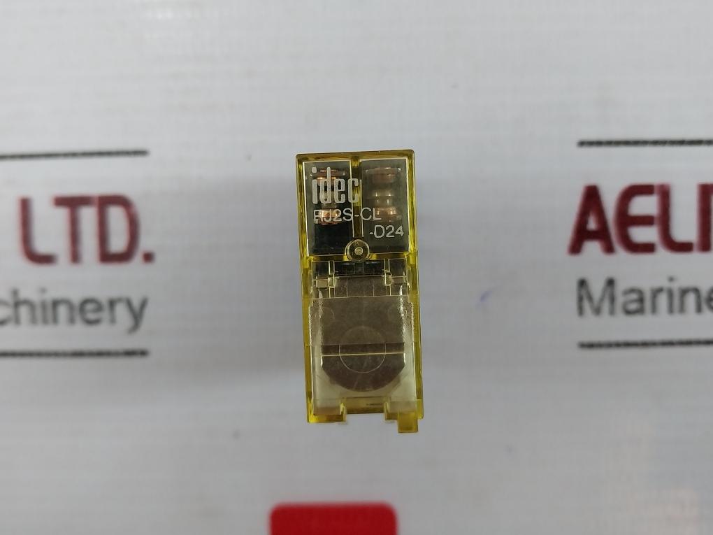 Lot Of 4X Idec Rj2S-cl-d24 Rj Slim General Purpose Relay Plug-in Dpdt 8A 24Vdc