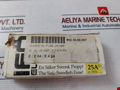 Lot of 4X IFO Electric 25/500 Diazed GL Fuse 25AMP
