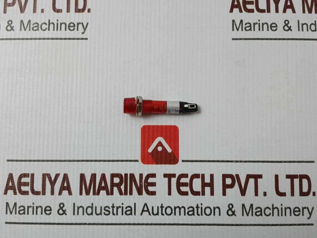 Lot Of 4X K.K Sakazume Do-8Hp Red Indicator Light Dc 12V