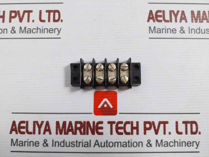 Lot Of 4X Kulka 601-4 Terminal Block/Barrier Strip