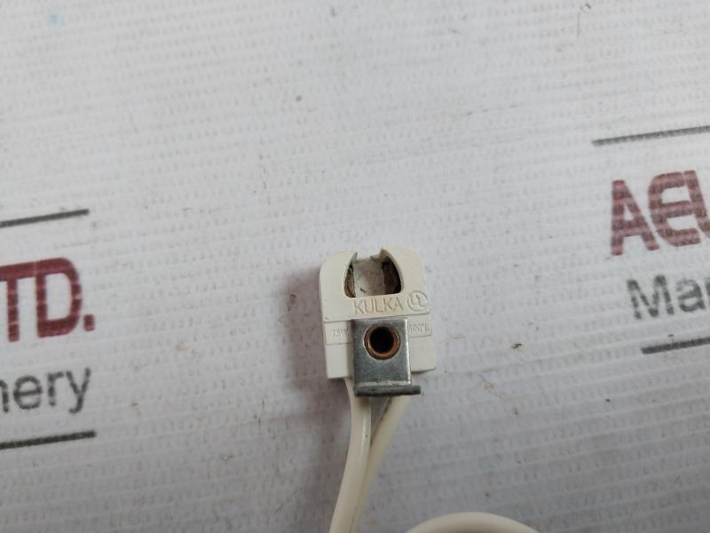 Lot of 4X Kulka Fluorescent Light Bulb Lamp Socket 75W 600V