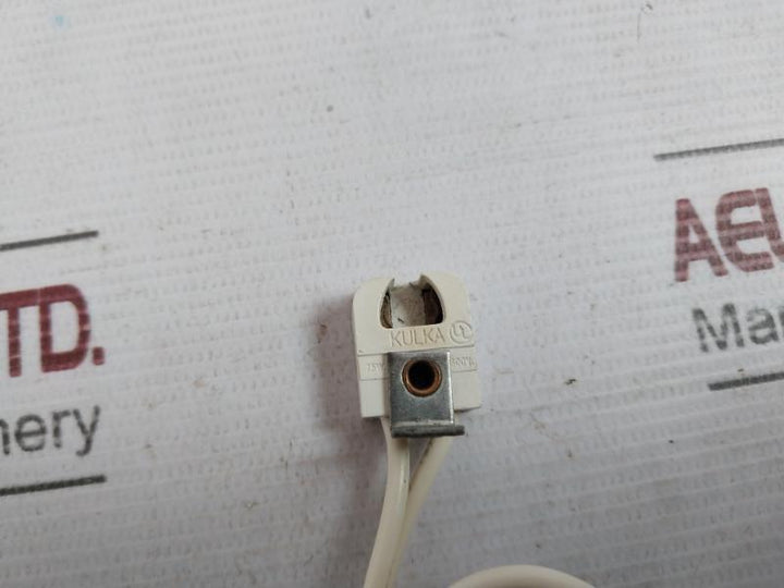 Lot of 4X Kulka Fluorescent Light Bulb Lamp Socket 75W 600V