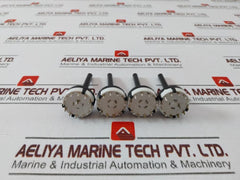 Lot of 4X Lorlin CK1049 Rotary Switch 1 Pole 0.15A 250V, 12 Pos