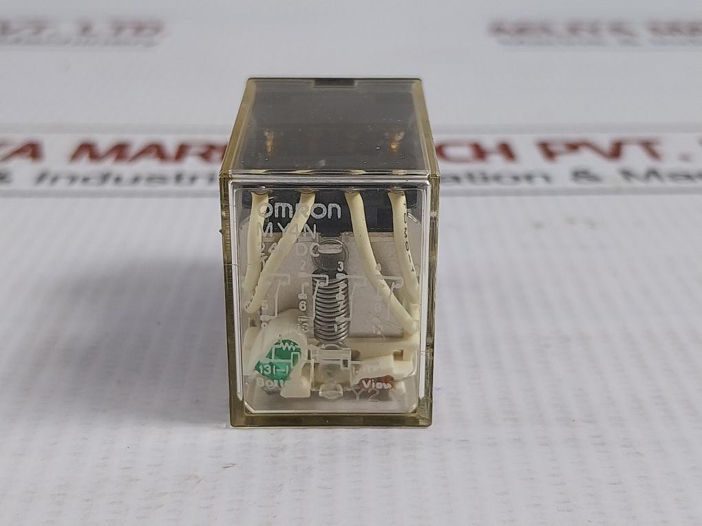 Lot Of 4X My4N Power Relay 24Vdc Omron
