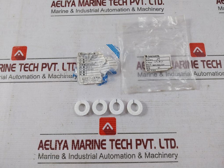 Lot Of 4X NAKAKITA 39 Rubber Seal 10 X 20 X 20 4519-4