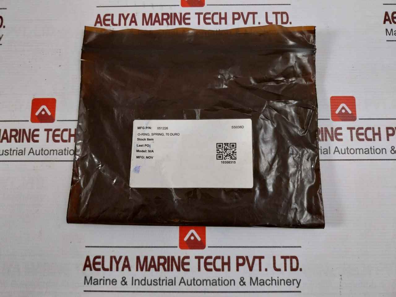 Lot Of 4X Nov 051226 O-ring Spring 70 Duro Seal Pack Ss038D