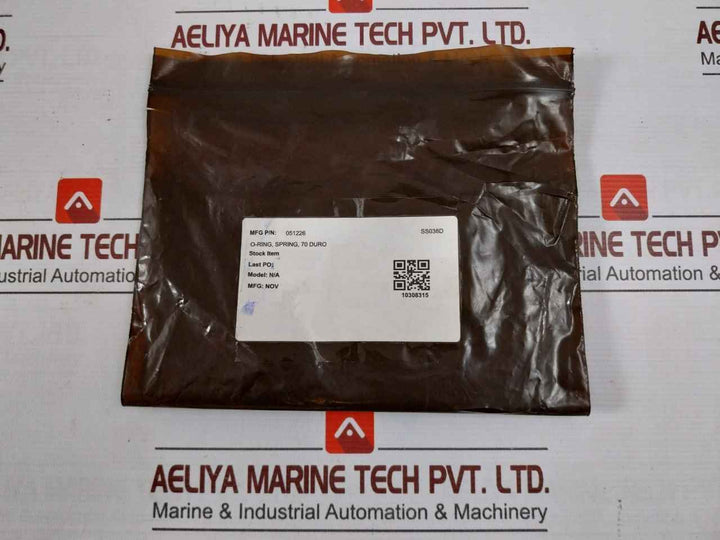 Lot Of 4X Nov 051226 O-ring Spring 70 Duro Seal Pack Ss038D