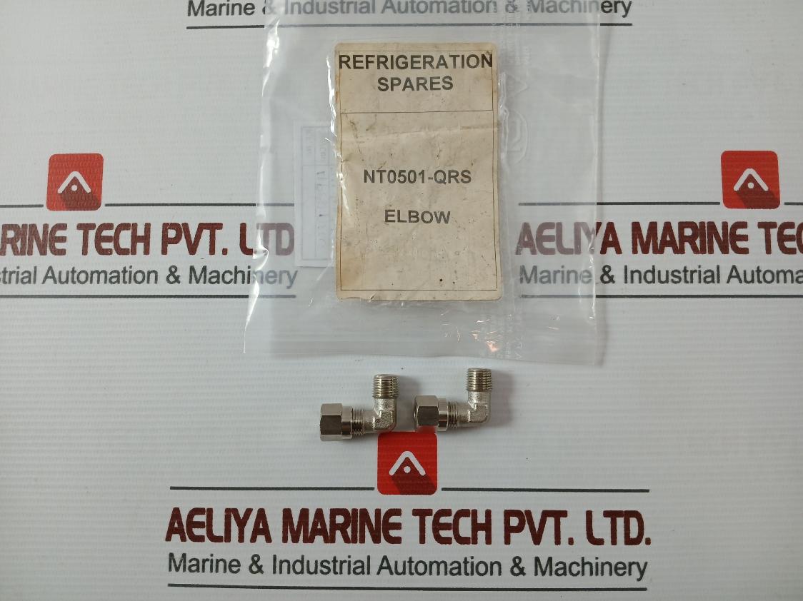 Lot Of 4X Nt0501-qrs Elbow Pipe Fitting