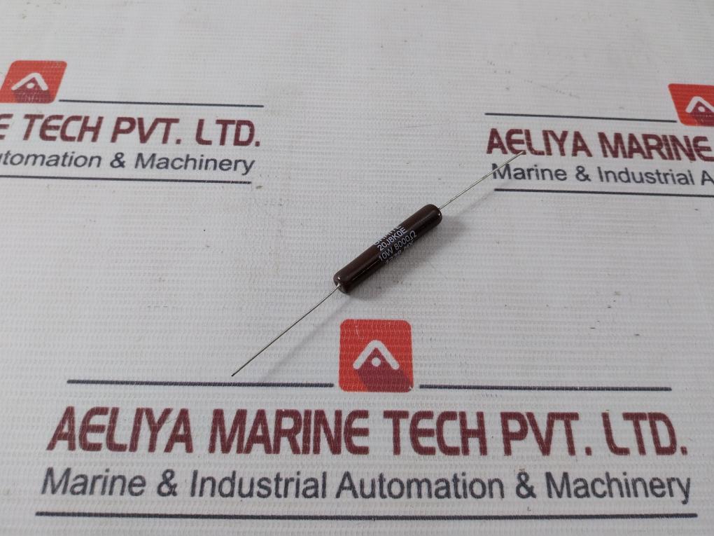 Lot Of 4X Ohmite 20J8K0E Wirewound Resistor 1239 Mx