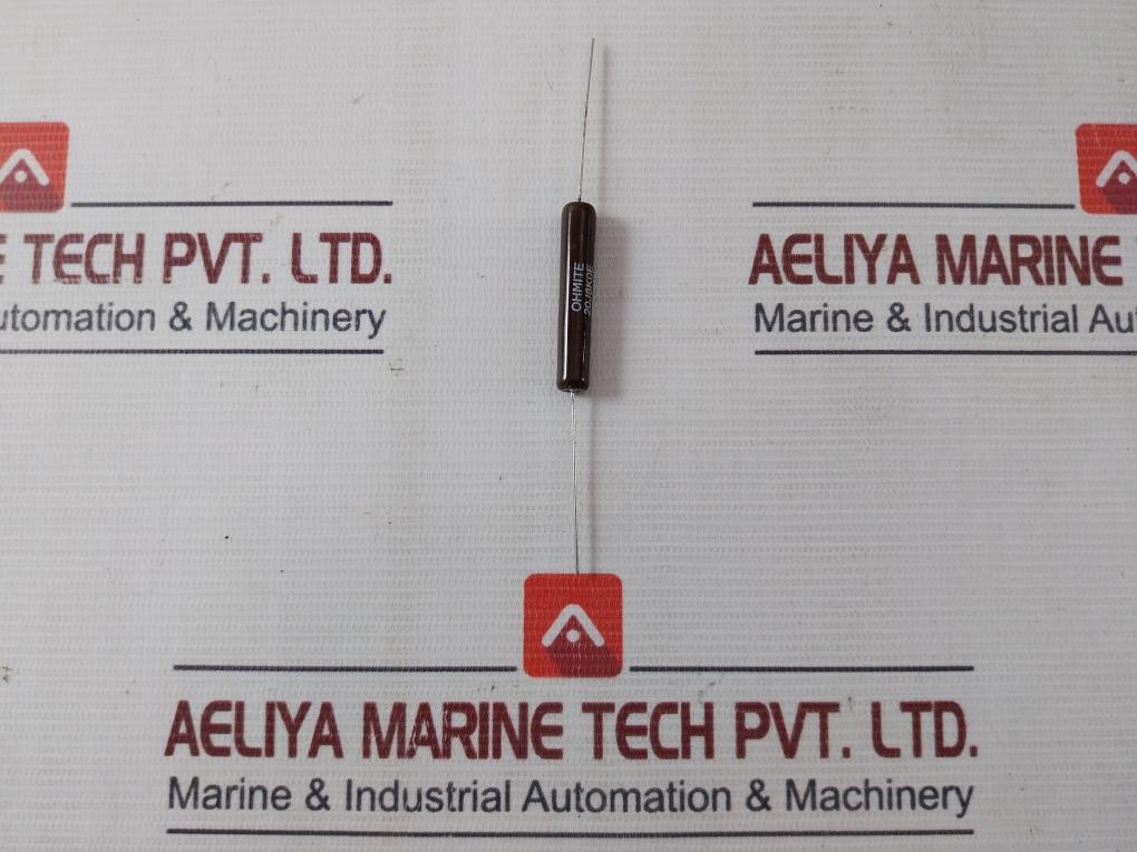 Lot Of 4X Ohmite 20J8K0E Wirewound Resistor 1239 Mx