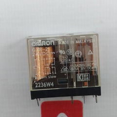 Lot of 4X OMRON G2R-2 Relay Plug 120VAC 5A 250V AC