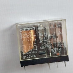 Lot of 4X Omron G2R-2 Relay Plug 5A 250V AC/30V DC 0127W4