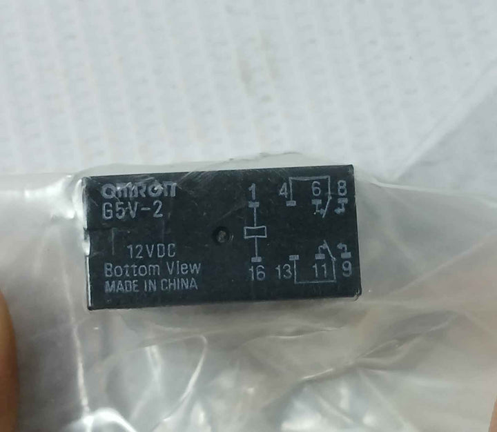 Lot Of 4X Omron G5V-2 Pcb Miniature Relay 0.6A 2A 30Vdc