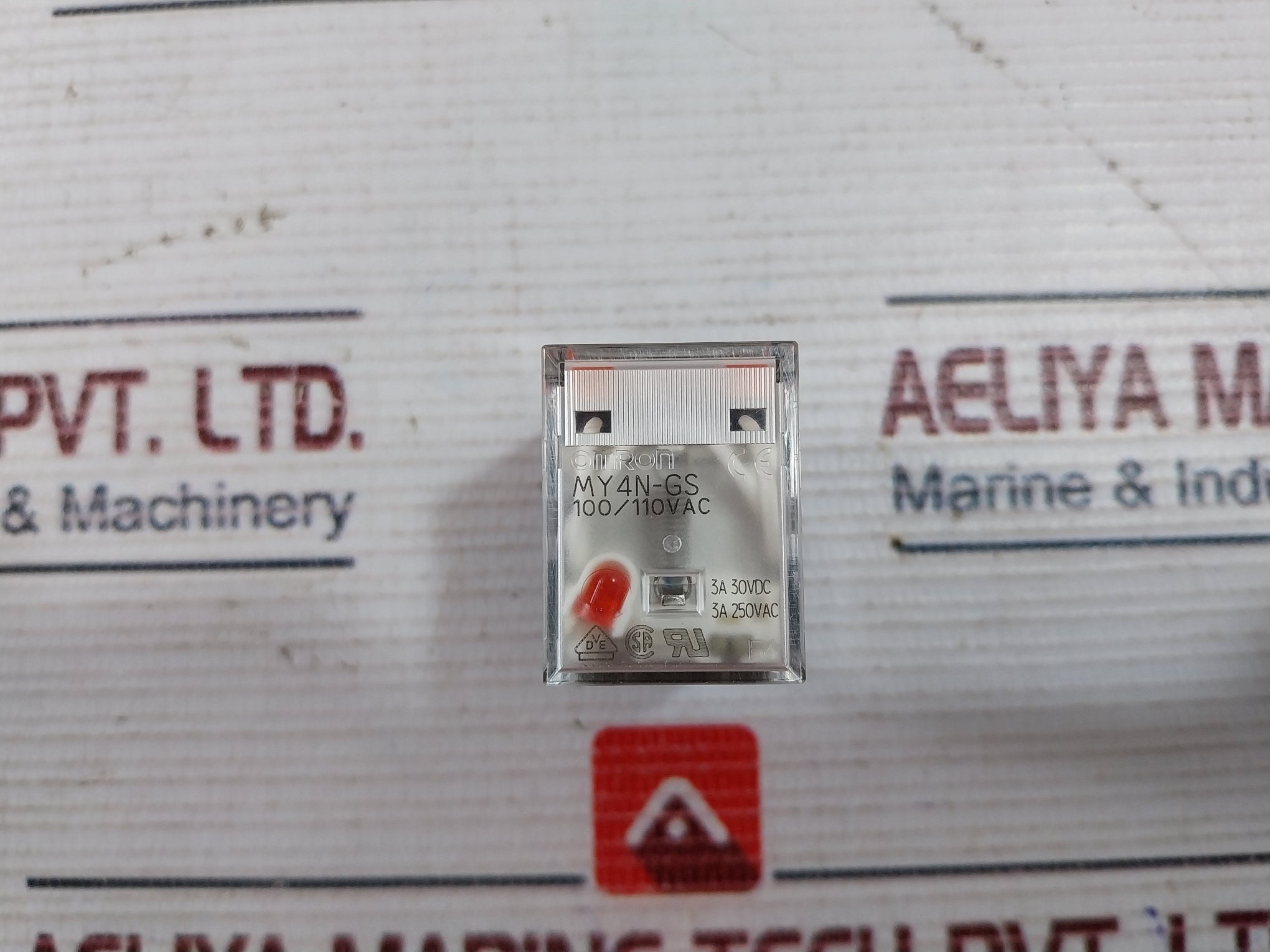 Lot of 4X Omron MY4N-GS Power Relay 3A 250VAC
