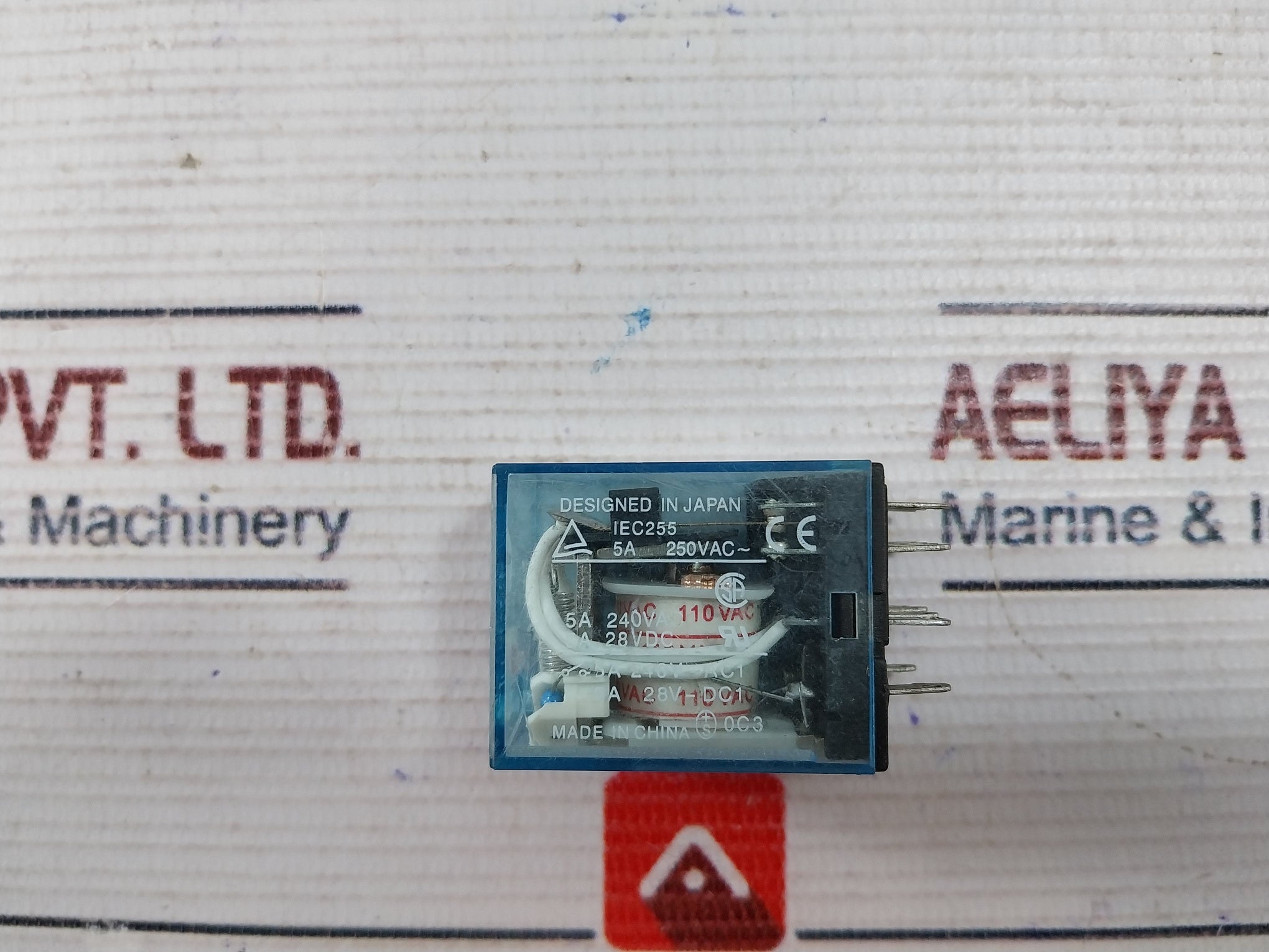 Lot Of 4X Omron My4Nj Power Relay 110V Ac