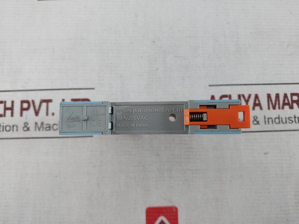 Lot Of 4X Paramount S2-d Plug In Relay Socket 10A/250Vac