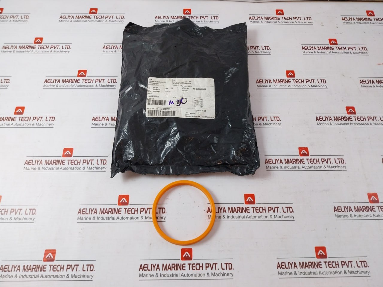 Lot Of 4X Parker 030972 Polypak Seal Ring 519092587