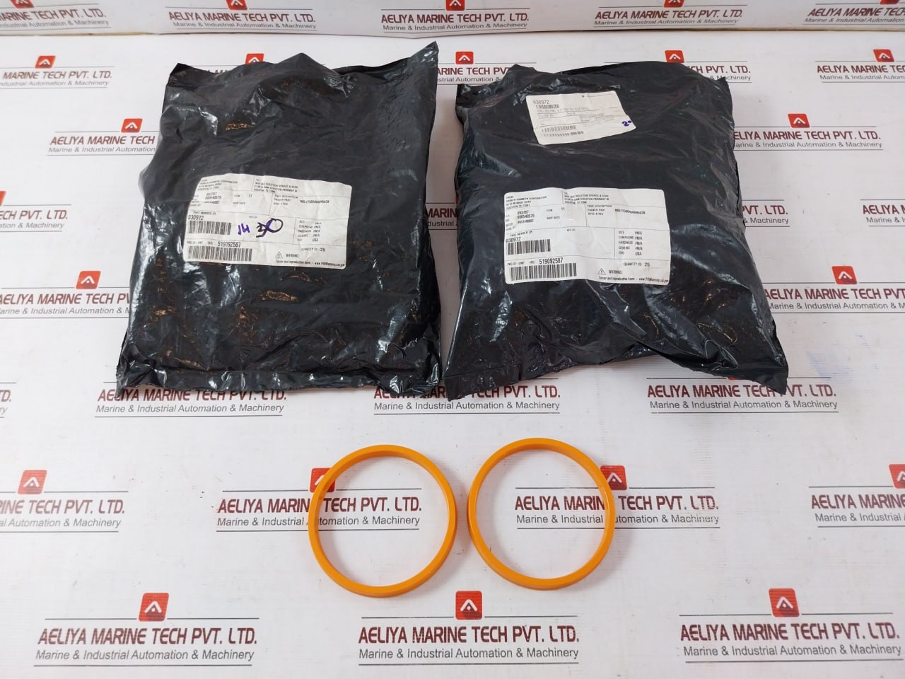 Lot of 4X PARKER 030972 POLYPAK SEAL RING 519092587
