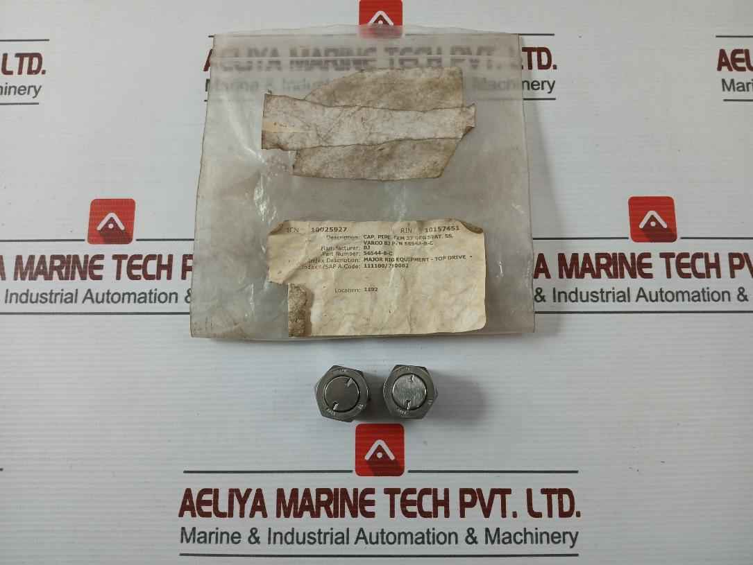 Lot Of 4X Parker 56544-8-c Pipe Cap
