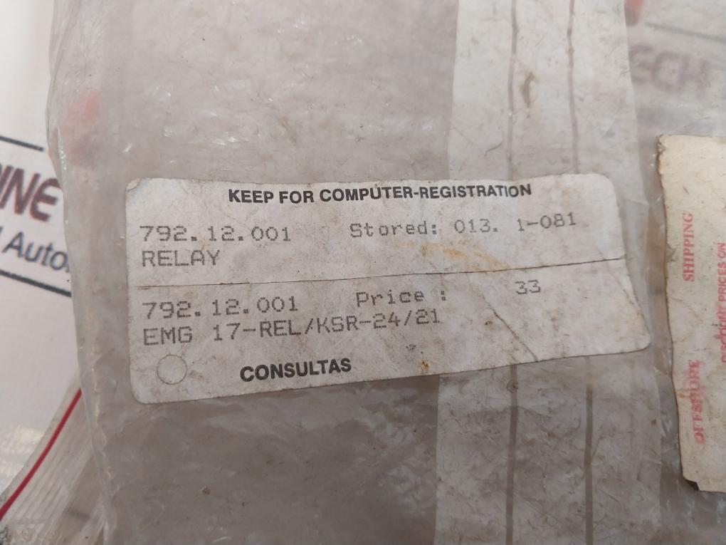Lot of 4X Phoenix Contact EMG 17-REL/KSR-24/21 Relay Module 24 VAC/DC INPUT
