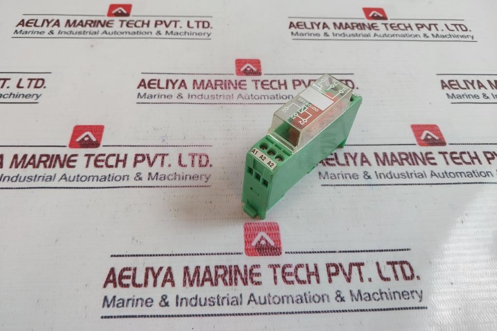 Lot of 4X Phoenix Contact EMG 17-REL/KSR-24/21 Relay Module 24 VAC/DC INPUT