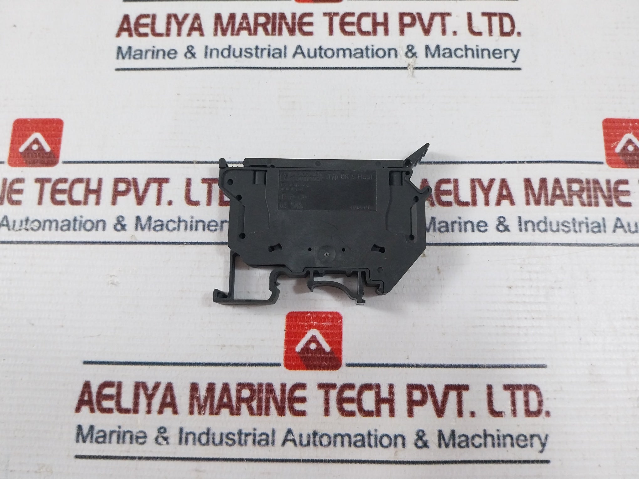 Lot of 4X PHOENIX CONTACT UK 5-HESI Fuse Modular Terminal Block 800V 4MM2