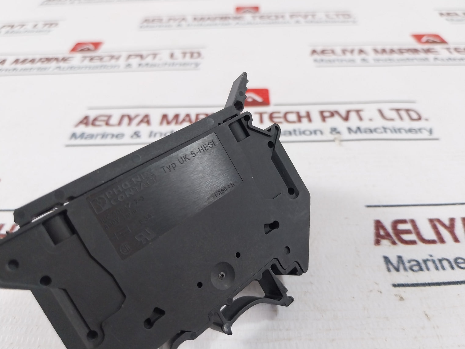 Lot Of 4X Phoenix Contact Uk 5-hesi Fuse Modular Terminal Block 800V 4Mm2