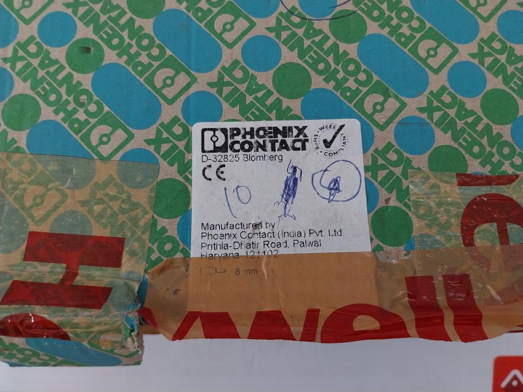 Lot Of 4X Phoenix Contact Zrv 8 Marshalling Panel