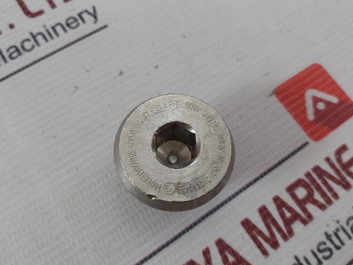 Lot Of 4X Redapt Pd-u M25 Explosion Proof Plug 00Atex1094 Eexde I&Iic
