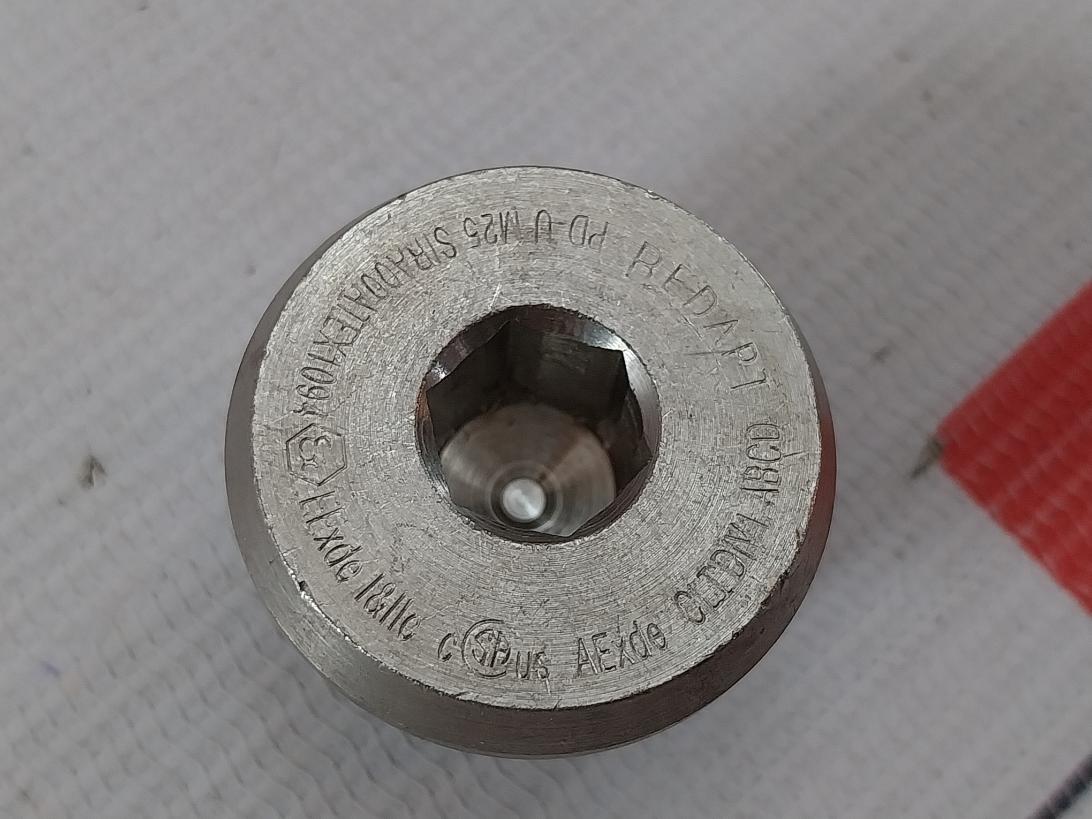 Lot of 4X REDAPT PD-U M25 Explosion Proof Plug 00ATEX1094 EEXDE I&IIC