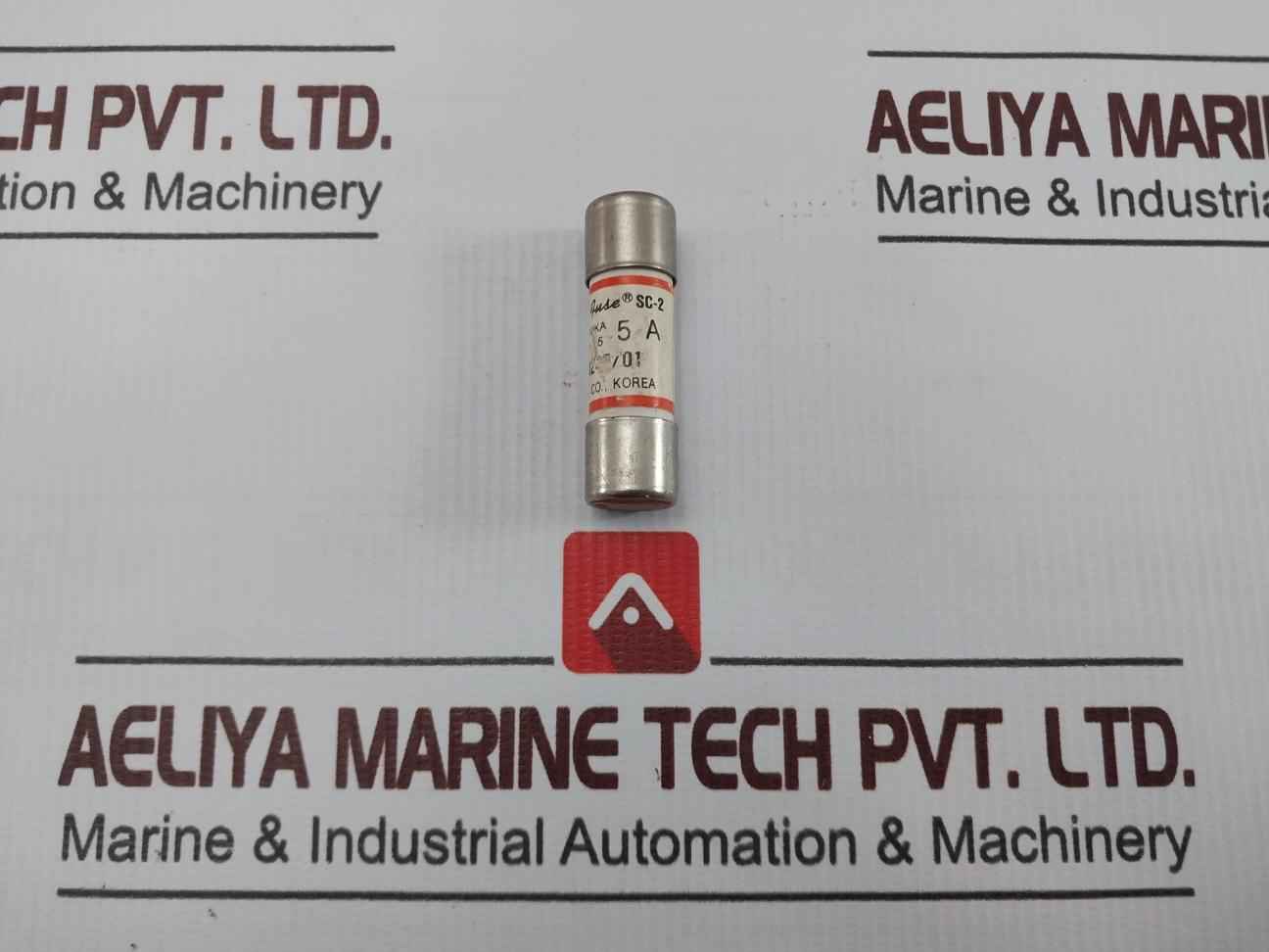 Lot Of 4X Sam Boo Fuse Sc-2 Fast Acting Cartridge Fuse 5A 500V Ac