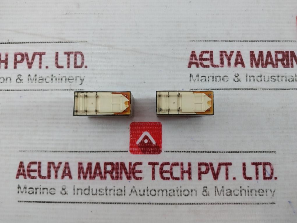Lot Of 4X Schrack Rp 420024 Power Relay 24V 10A/250Vac 5A