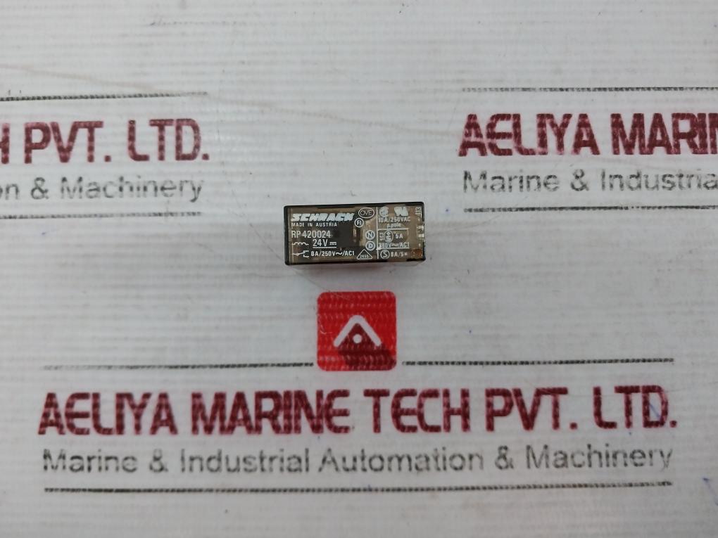 Lot Of 4X Schrack Rp 420024 Power Relay 24V 10A/250Vac 5A