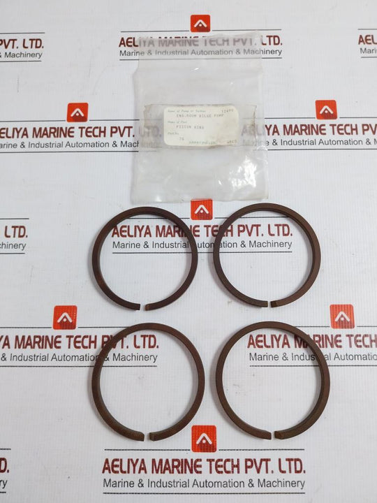 Lot Of 4X Shinko 12490 Piston Ring 78