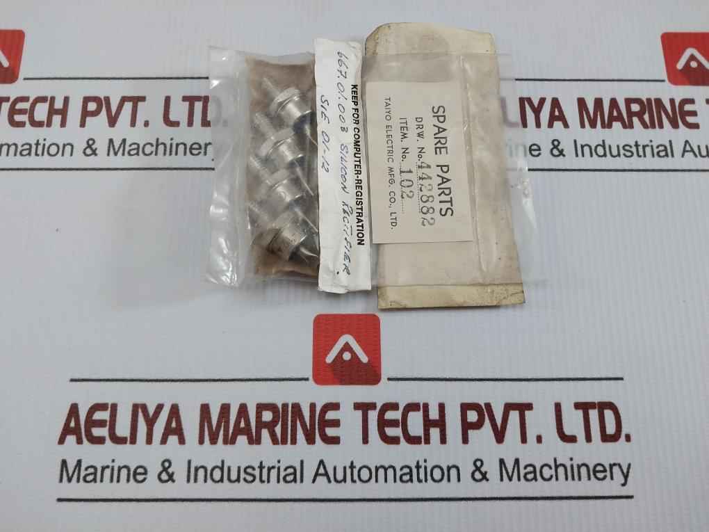 Lot Of 4X Taiyo Electric Silicon Rectifier Sie 01-12