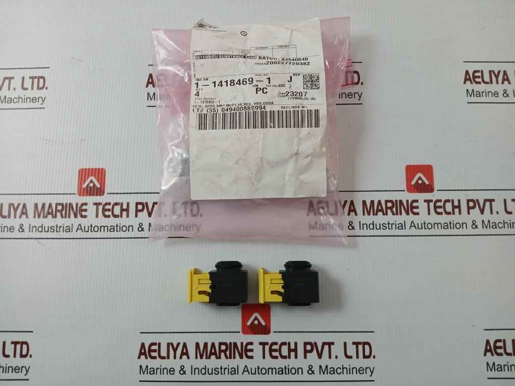 Lot Of 4X Te Connectivity Automotive Connector 1-1418469-1