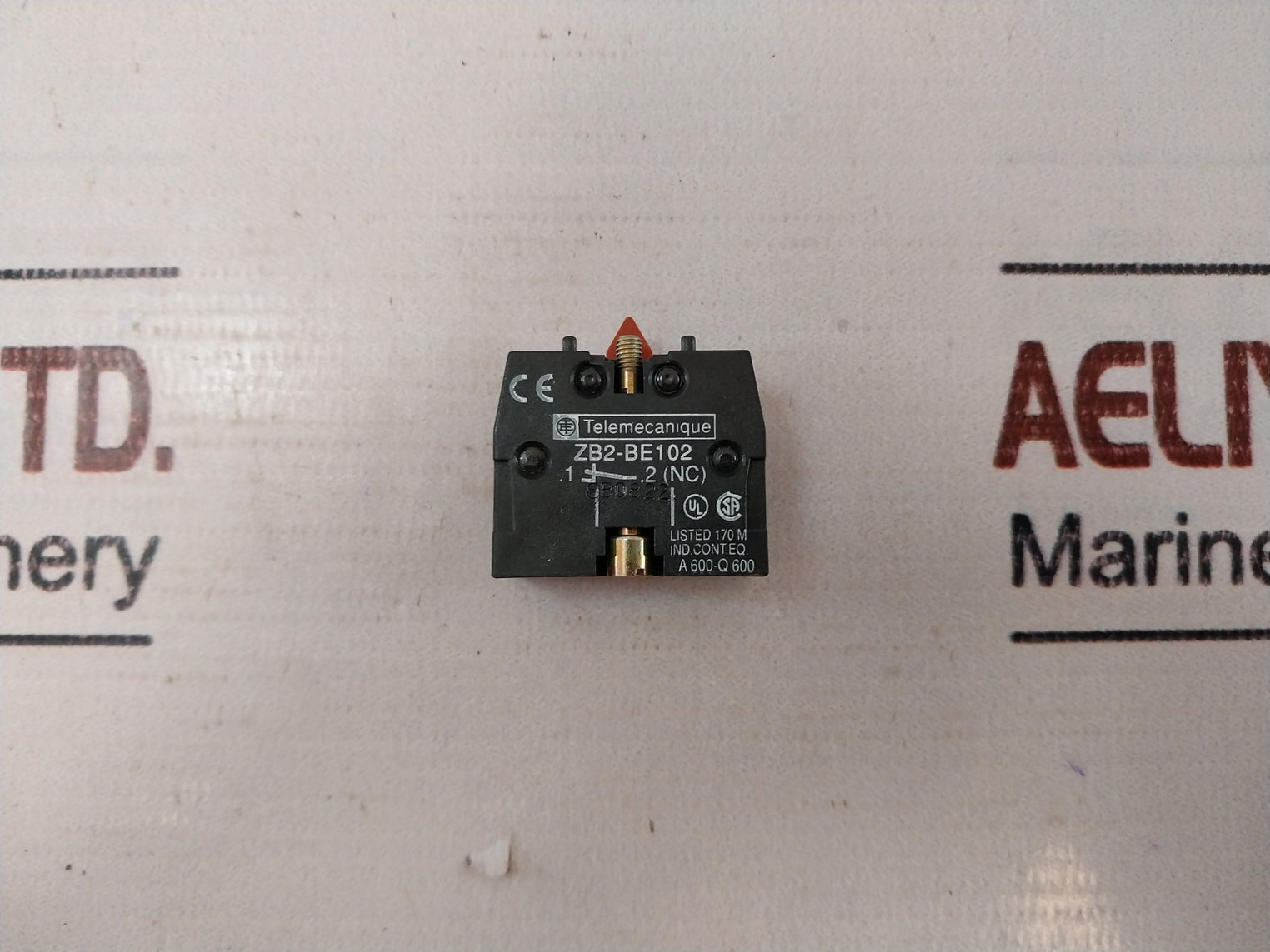 Lot Of 4X Telemecanique Zb2-be102 Contact Block 600V 6Kv 10A