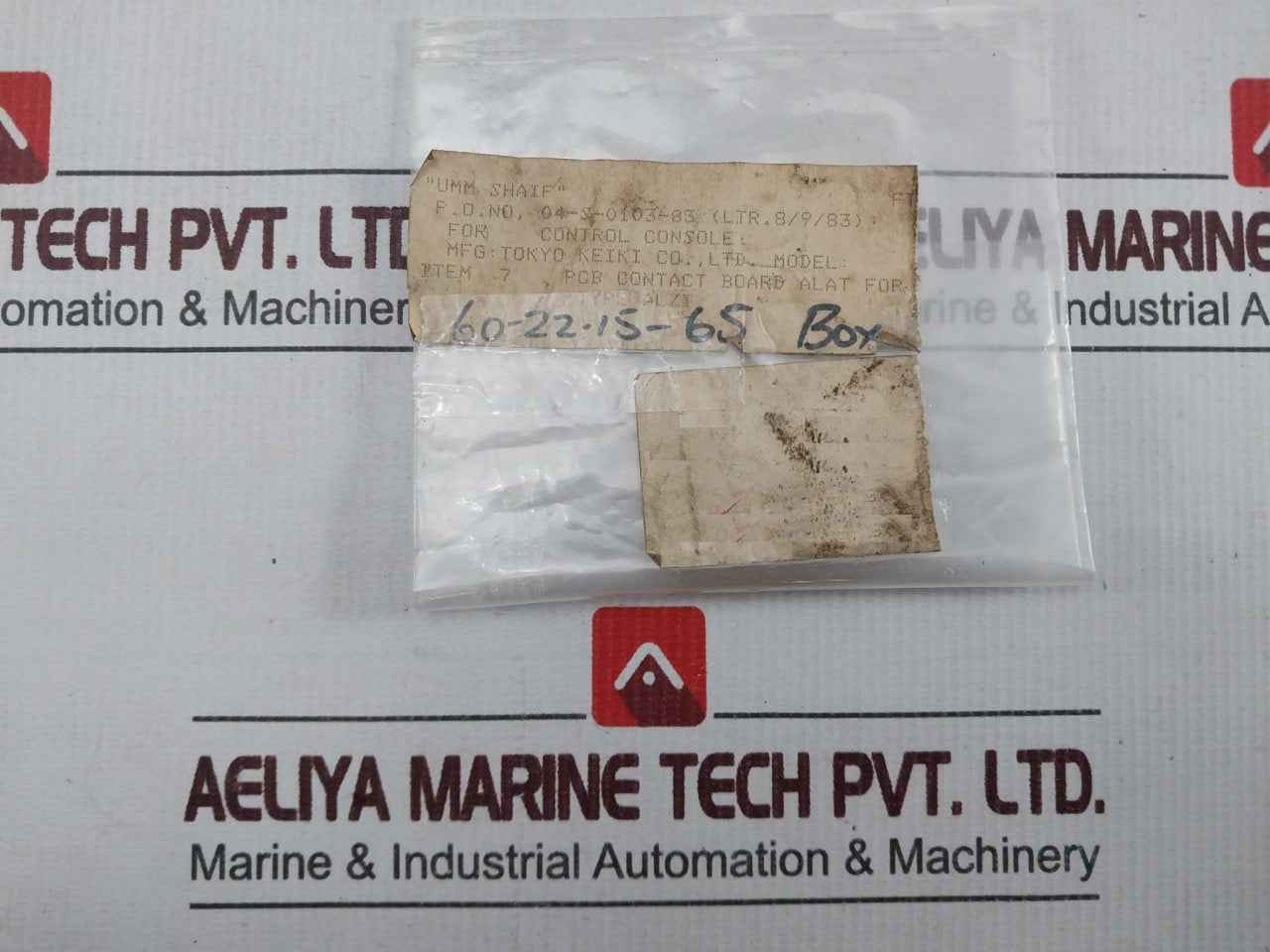 Lot Of 4X Tokyo Keiki 250008301 Pcb Contact Board Component