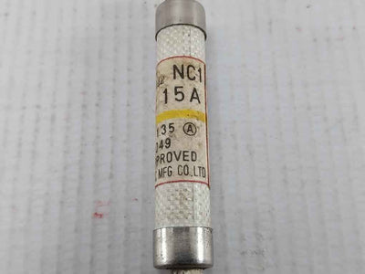 Lot Of 4X Utsunomiya Electric Nc1 Cello-lite Fuse 15A Ac 500V Rc 20Ka