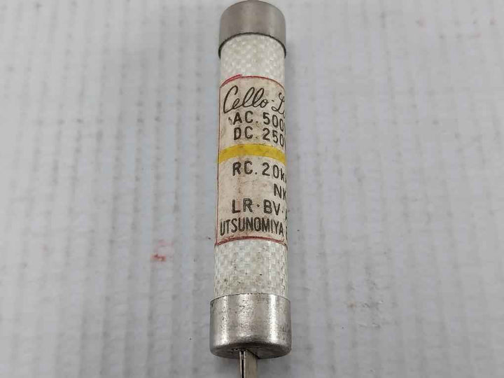 Lot Of 4X Utsunomiya Electric Nc1 Cello-lite Fuse 15A Ac 500V Rc 20Ka